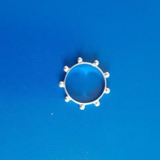 Anillo cuenta mantras mediano